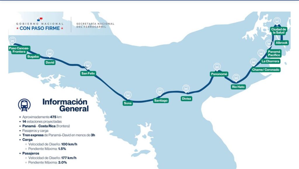 Albrook-Divisa será la primera etapa del ferrocarril Albrook-Divisa será la primera etapa del ferrocarril
